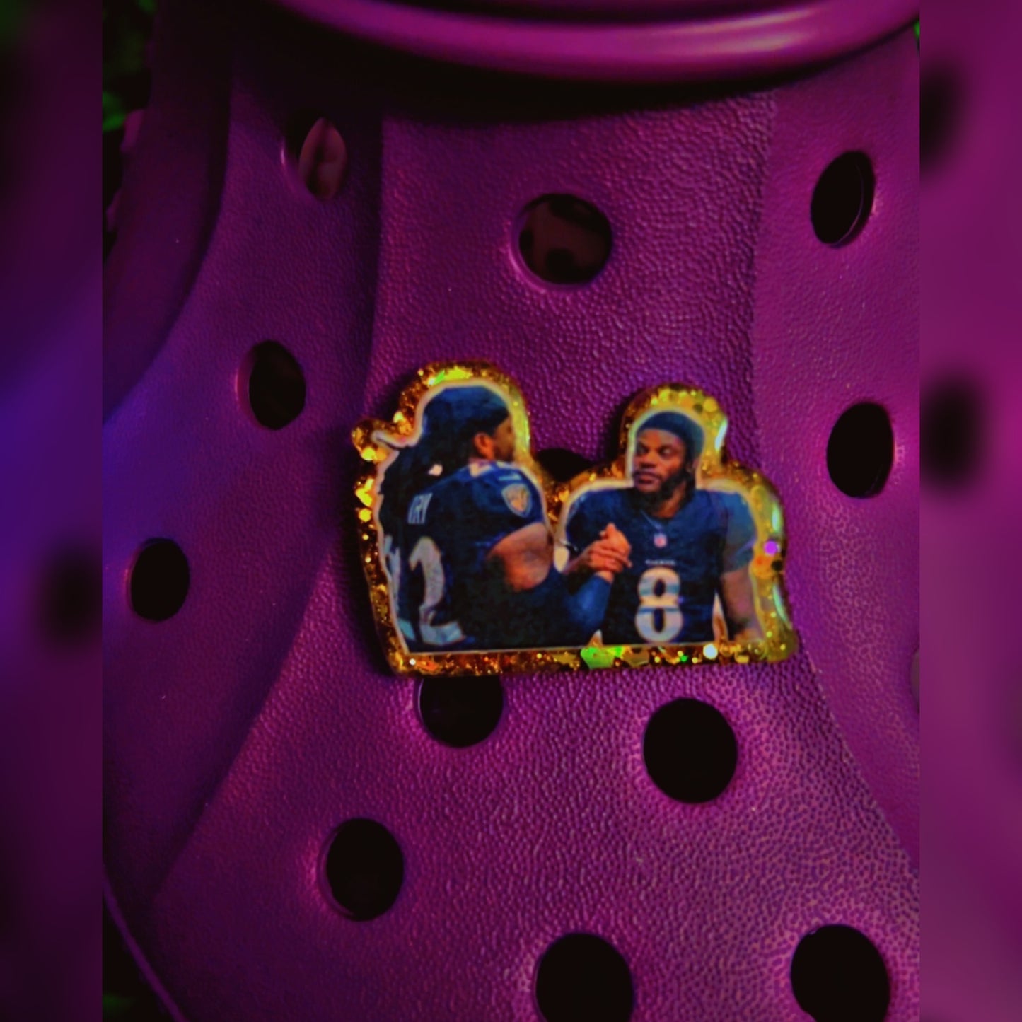 LJ Croc Charm 2 💜✨